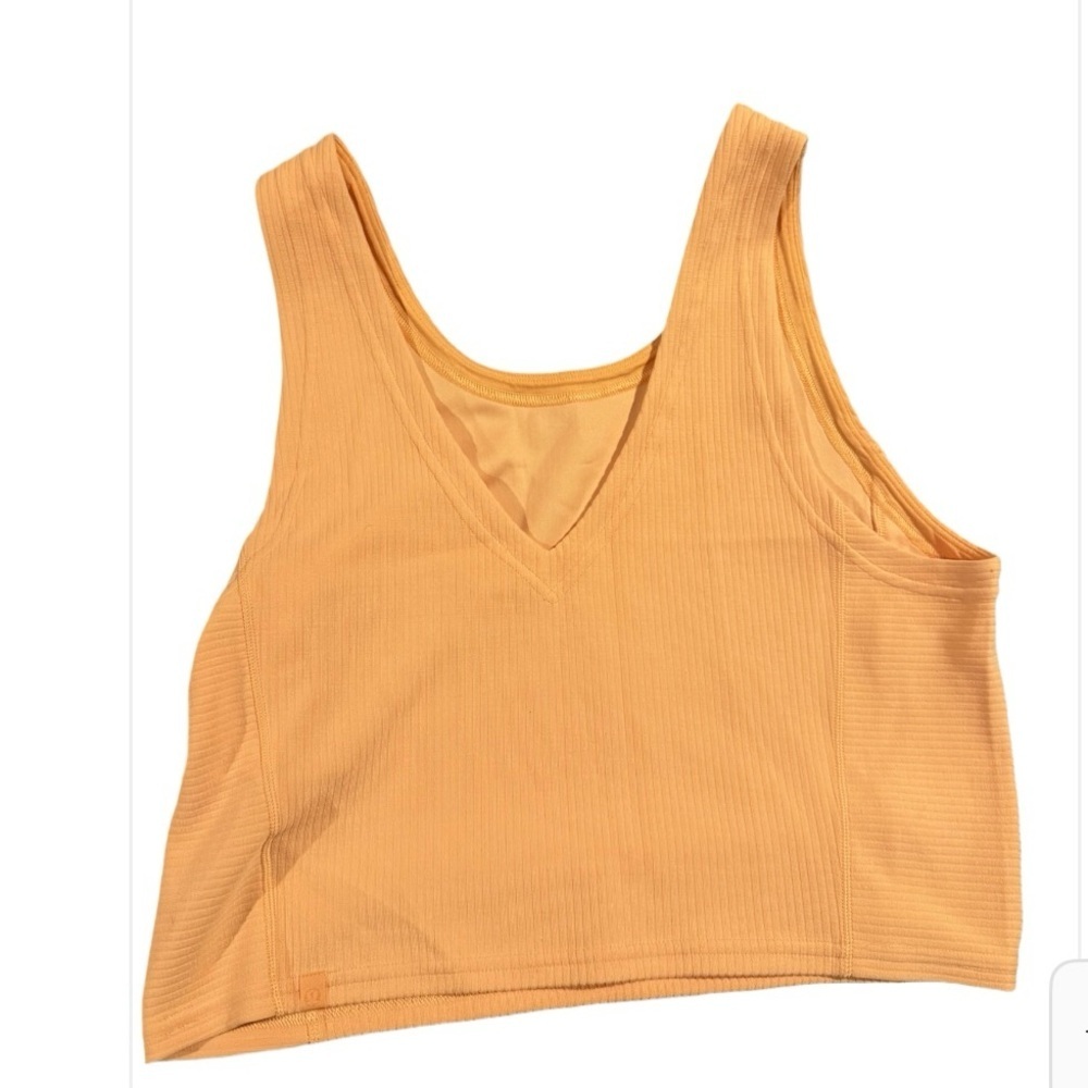 Lululemon Ribbed Softstreme Cropped Tank Top - Picture 2 of 4